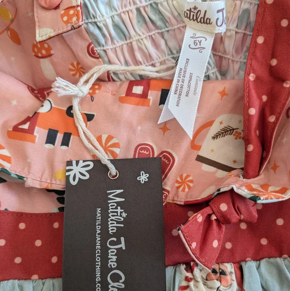 Matilda Jane Cheeky Plum Christmas dresses NWT - Picture 5 of 11